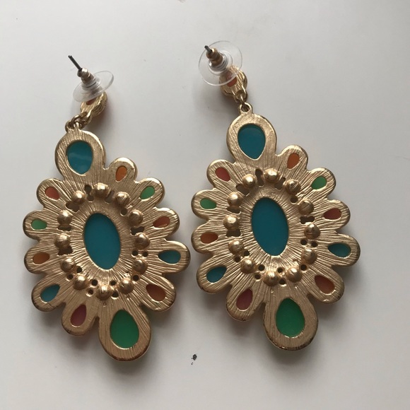 DONATING 8/1! | Boho colorful earrings - Picture 3 of 4